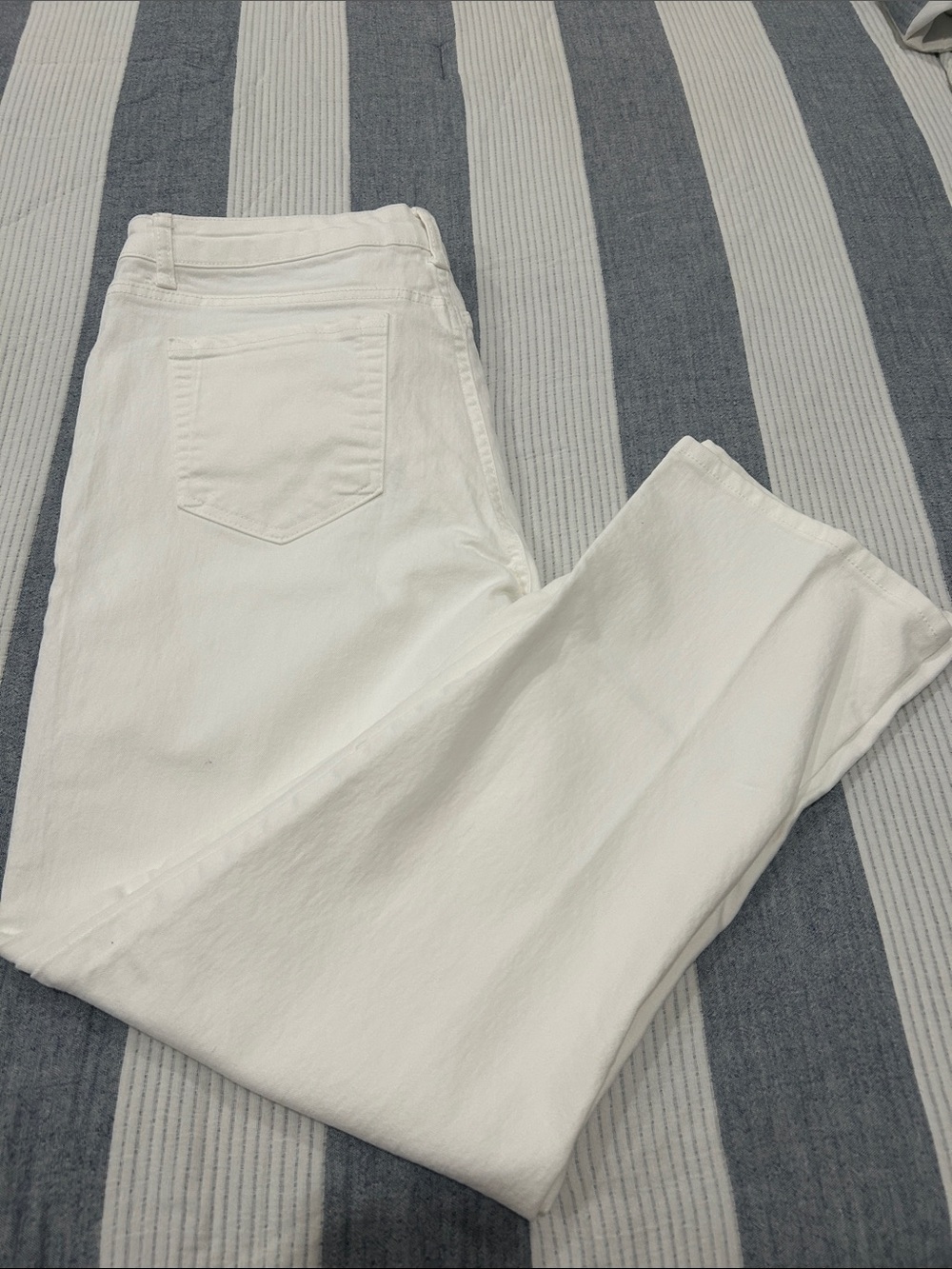 Frye White Straight-Leg Women’s Jeans